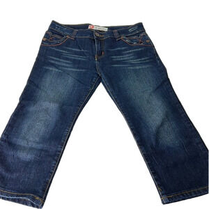E-Malie cropped blue jeans size 29